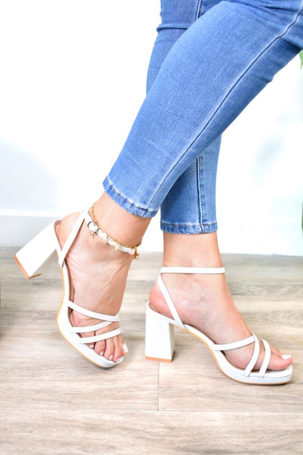 Sandalias Lenna Blanca - Imagen 3