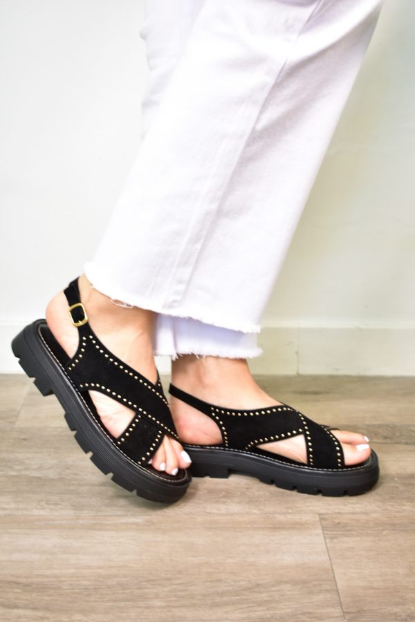 Sandalia Emilia Negra