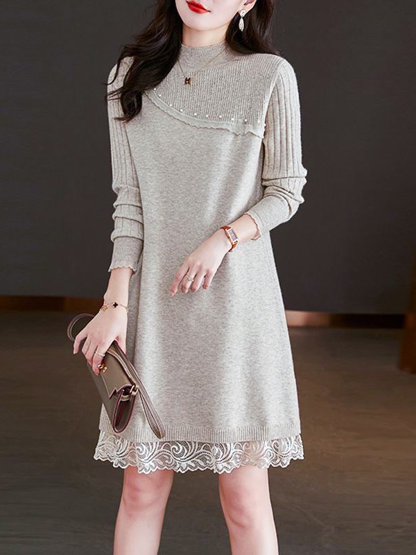 Vestido Merce Gris