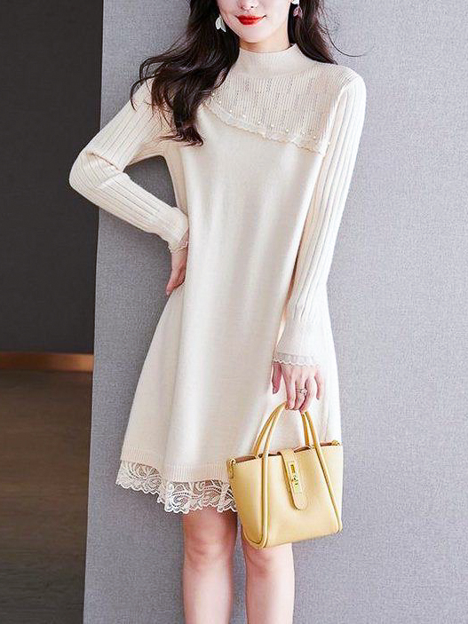 Vestido Merce Beige