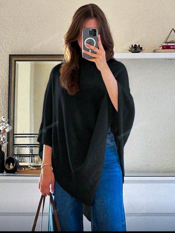 Poncho Coty Negro
