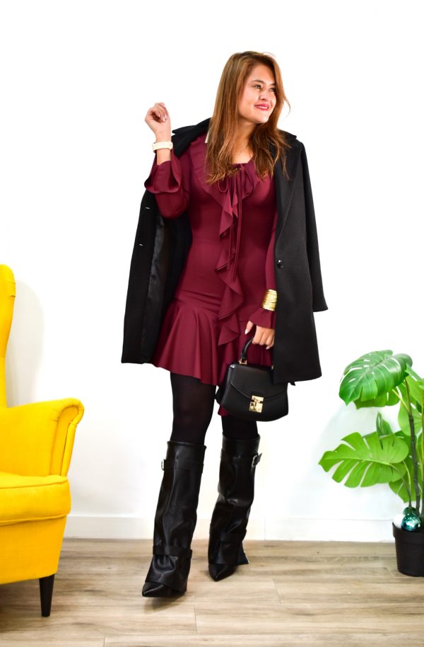 Vestido Granate Venus